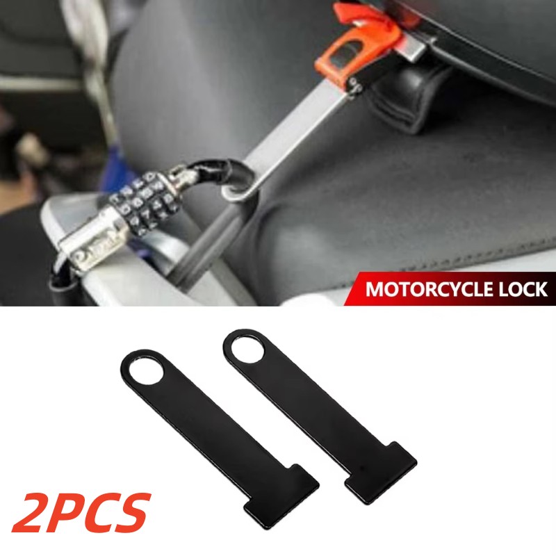 Quick Release Buckle Motorcycle Helmet - 1/2 ペアオートバイヘルメットロックバックル盗難防止クイックリリースファスナーオートバイアクセサリー用安全コネクタ