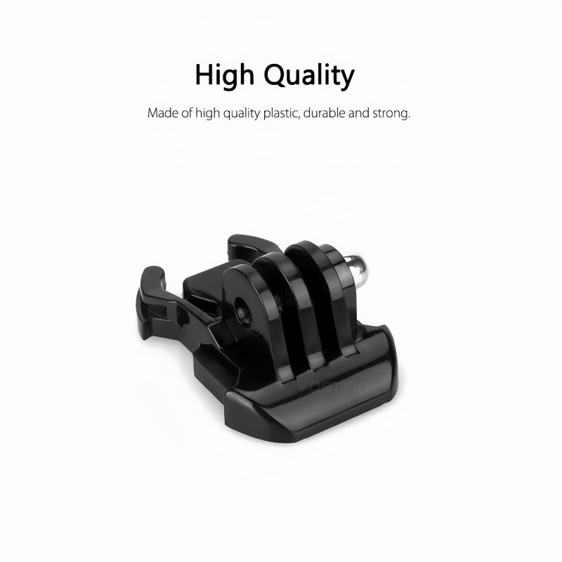 Quick Release Buckle Motorcycle Helmet - ユニバーサルクイックリリースバックルクリップベーシックマウントアクションカメラバックルマウントベース GoPro Hero 13 12 11