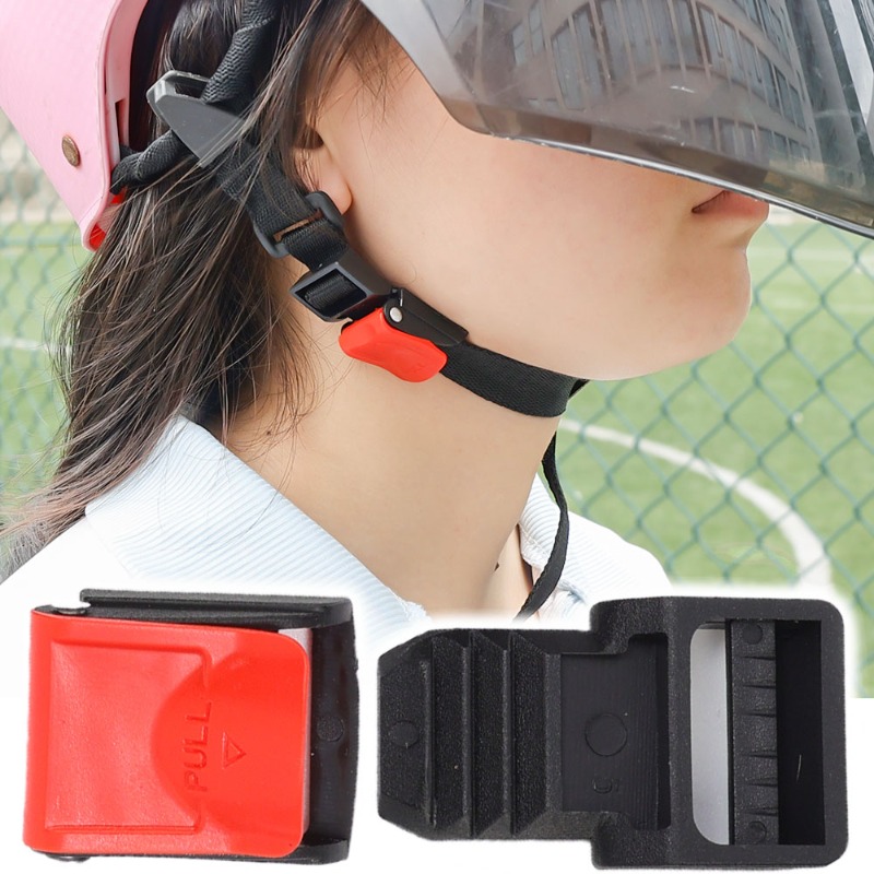 Quick Release Buckle Motorcycle Helmet - オートバイのヘルメットプルバックル、クイック接続とリリースクリップ、Suzuki cascoバイク用のチンストラッププルバックル
