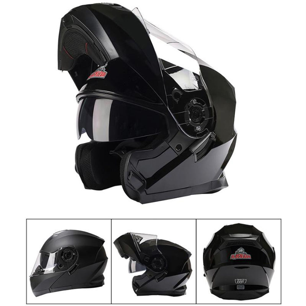 フルフェイス ADV オートバイデュアルバイザーレンズフリッ - Dual Visor Motorcycle Racing Helmet のレビューと価格