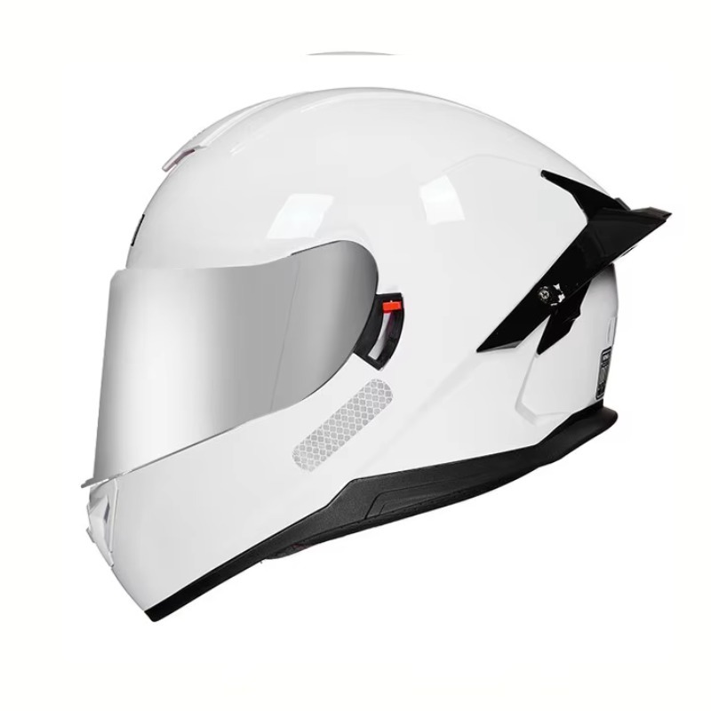 Airo オートバイ フルフェイス ヘルメット デュアル バ - Dual Visor Motorcycle Racing Helmet のレビューと価格