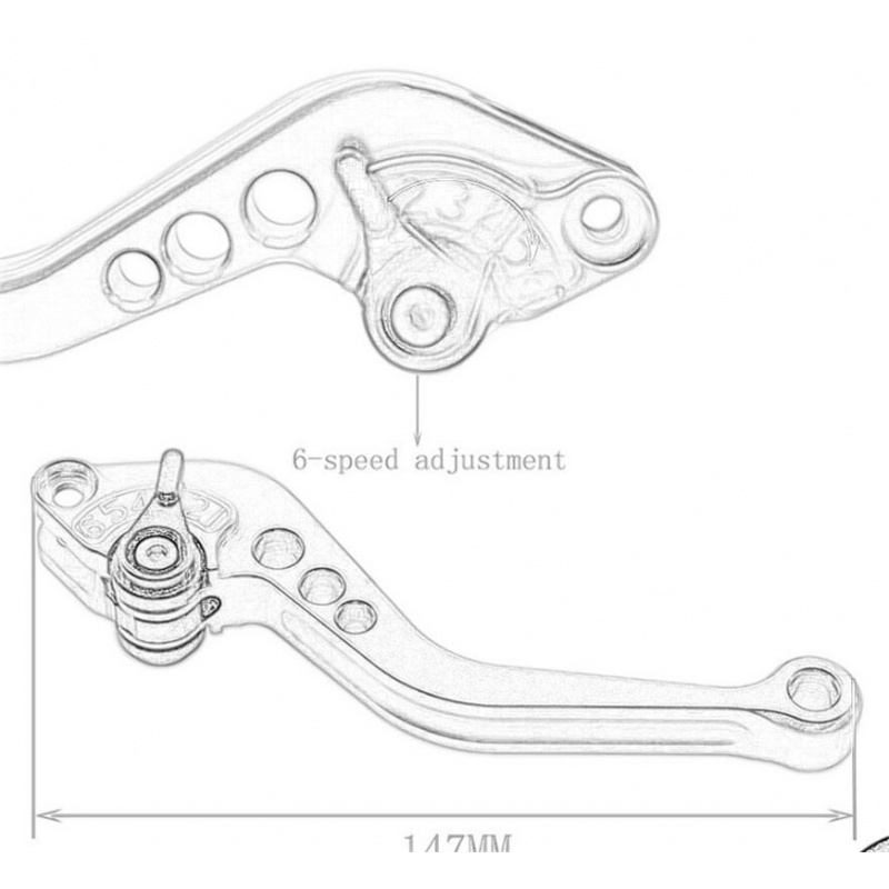 カワサキ ベルシス650 ベルシス650 2006-2008 - Cnc Aluminum Adjustable Brake Clutch Levers のレビューと価格