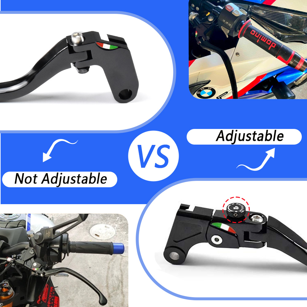 レーシングブレーキクラッチ調整可能なロングレバー スズキ G - Cnc Aluminum Adjustable Brake Clutch Levers のレビューと価格