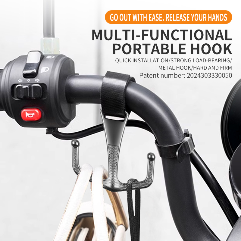電動自転車フック、フロントユニバーサルバイクフック、自転車用 - Motorcycle Helmets のレビューと価格