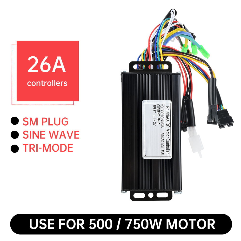 24V/36/48V DC ブラシレスモーターコントローラー - Scooter Parts のレビューと価格