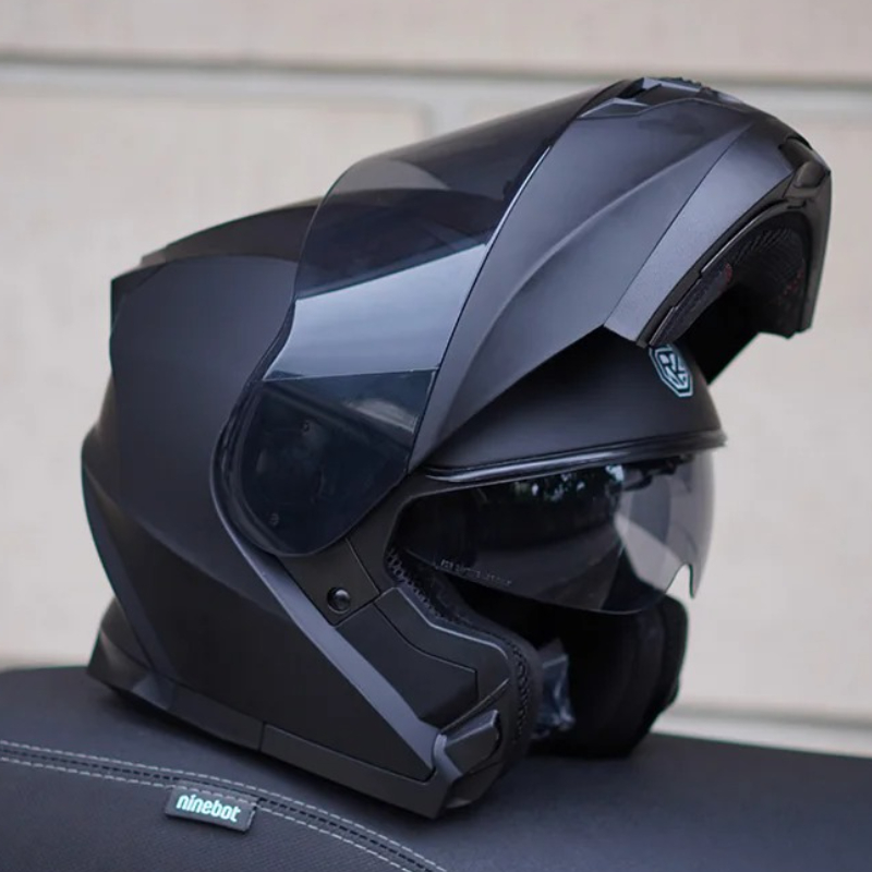 ORZ-オートバイ用ダブルバイザー付きフルフェイスヘルメット - Modular Flip Up Motorcycle Helmet Dot Approved のレビューと価格