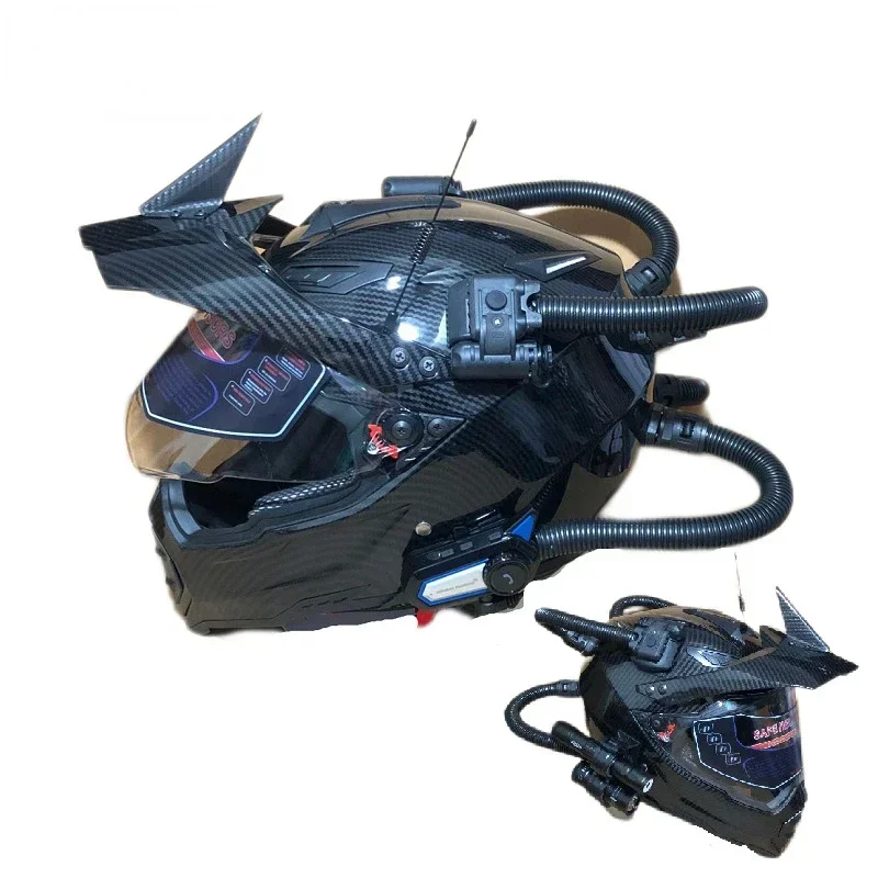 レトロヘルメット オートバイ オフロード ラリーヘルメット  - Full Face Motorcycle Helmet With Bluetooth のレビューと価格